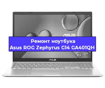 Замена кулера на ноутбуке Asus ROG Zephyrus G14 GA401QH в Перми